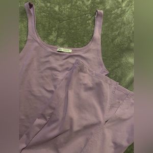 Zara Purple Midi Dress